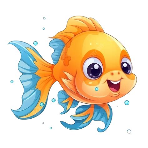 cute fish cartoon png